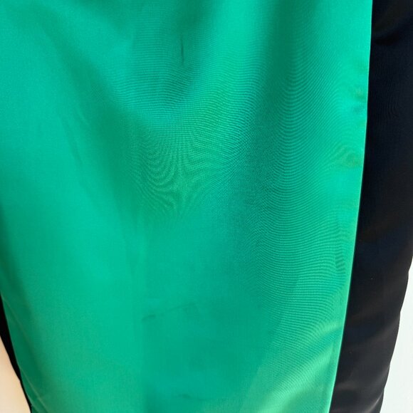 Just Cavalli Green Colorblock Sleeveless Bodycon Dress, Size IT 38, Small - Picture 6 of 10